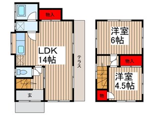 ブランシュ鴻巣の物件間取画像